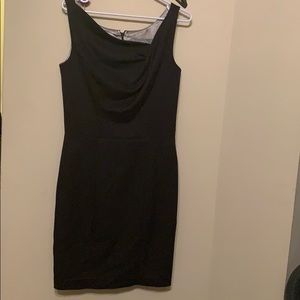 Sleeveless black dress